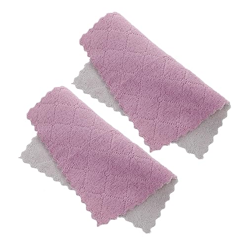 NIYANGLE 10 Pièces Torchon Vaisselle Chiffon De Nettoyage Chiffons De Nettoyage Épaissir Le Chiffon Plumeau Linge à Vaisselle Maison Huile Antiadhésive Torchons
