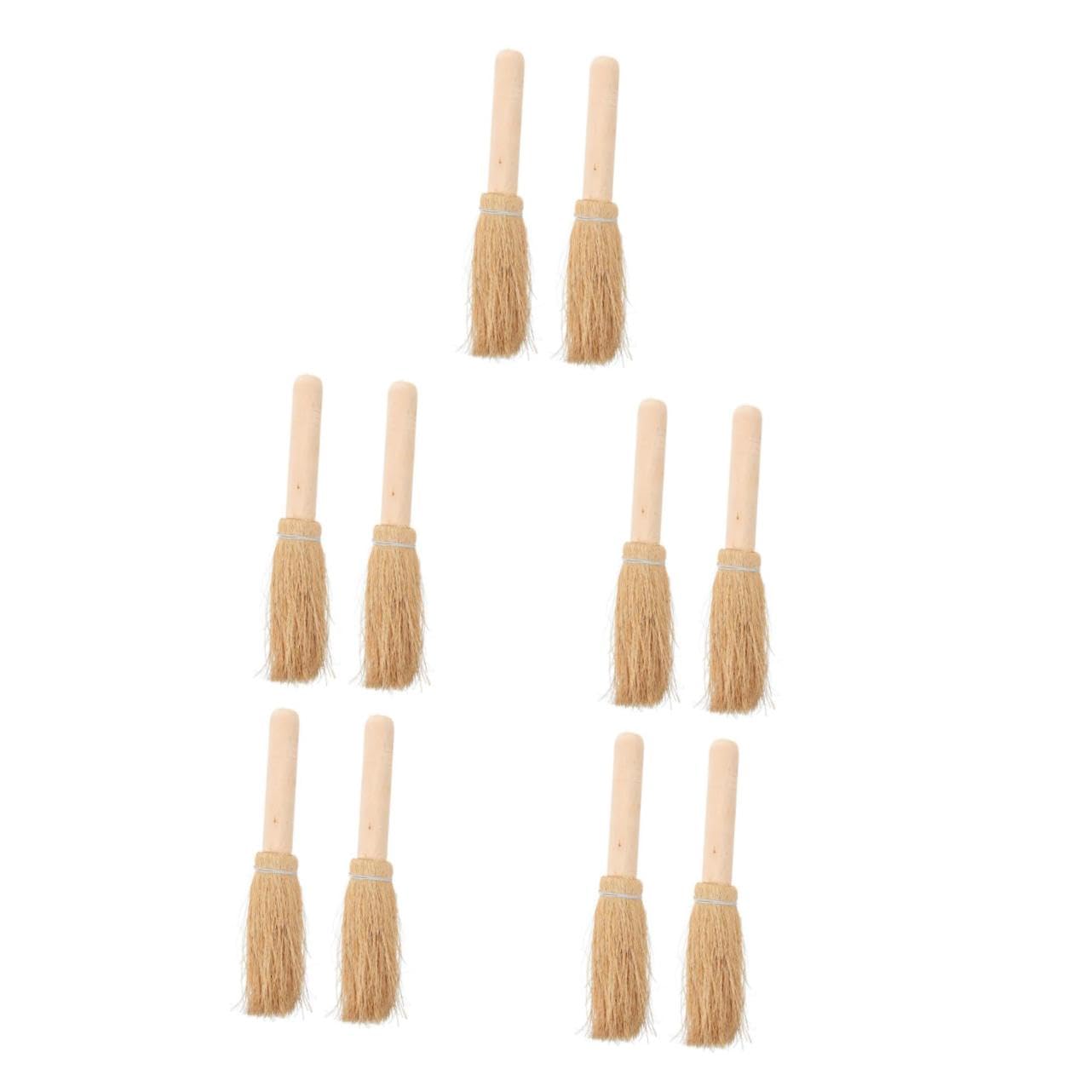 10pièces Brosse De Nettoyage De Vaisselle Naturel Brosse à Main pour Récurer Casseroles Et Assiettes Accessoires De Cuisine