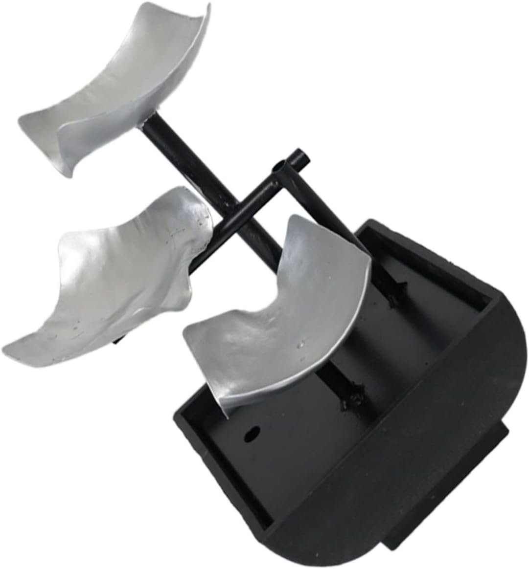 Metal Waterfall Ornament Adornment for Indoor Office Decor Solar-Powered Tabletop Fountain Decor