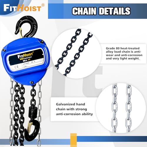 Fithoist FITVD Hand Chain Hoist 1Ton thumb #3