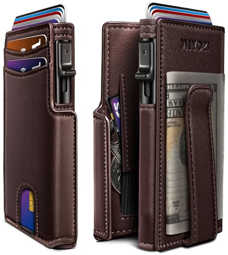 miyozi Wallet for Men Magnetic Minimalist Slim with Pop Up Card Holder 9 Cards RFID - image 1
