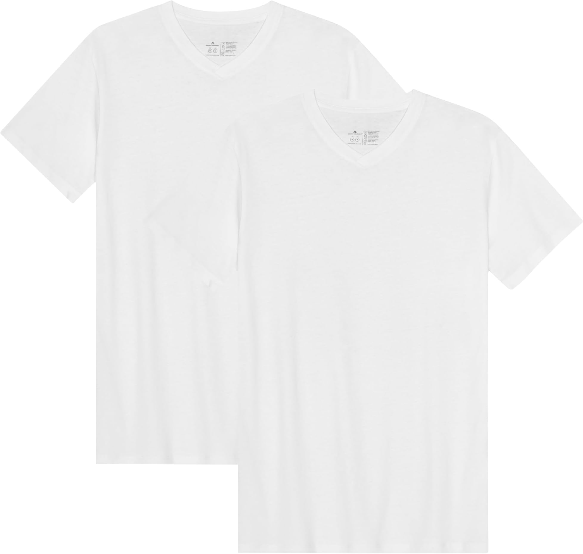 Men's T-Shirts, Organic Cotton T-Shirts for Men, Multipack, Crew Neck, Short Sleeve, Premium Soft Blend, 1-Pack, 2-Pack, 4-Pack