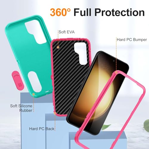 Coque Samsung Galaxy S23 FE 5G blindée à béquille cachée robuste - 3