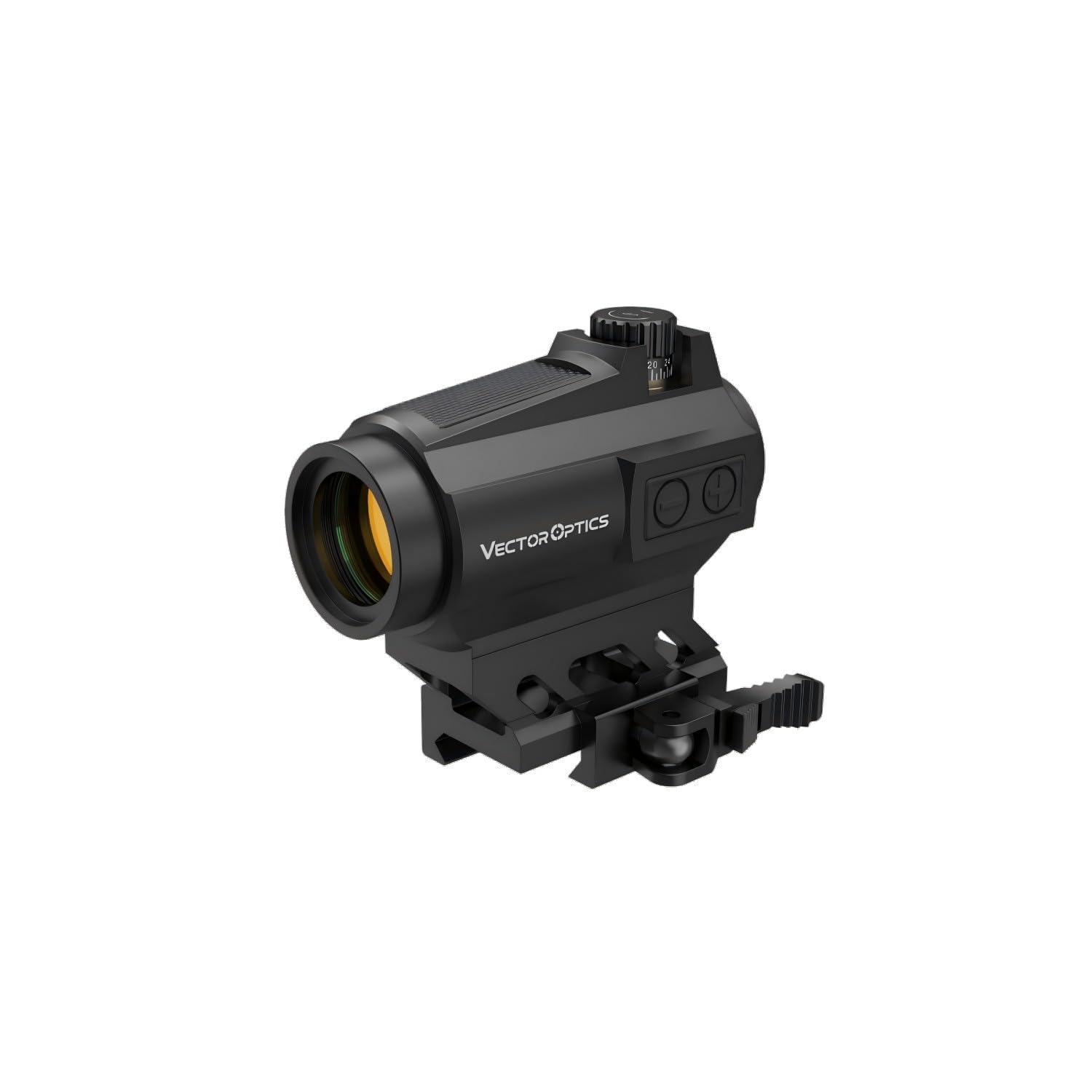 Vector Optics 1x22 Red Dot Scope Compact Reflex Sight, Quick Detach, 3 MOA Dot Size w/High & Low Profile Picatinny Mount Co-Witness