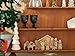 WONDROUS' DECO Wooden Nativity Set,12Pcs Christmas Tabletop Scene-7