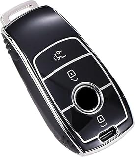 حافظة مفاتيح ذكية من البولي يوريثين الحراري من يو شوب ✔ ، ملحقات التحكم عن بعد للدخول بدون مفتاح بـ3 ازرار