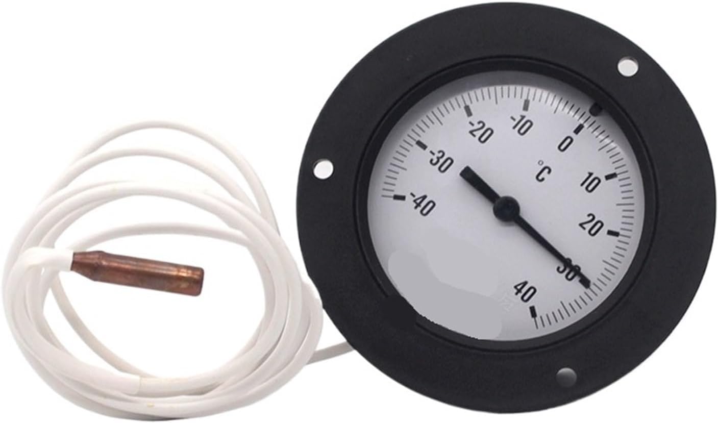 Arionyx 100MM Surface Flange Thermometer Pointer Capillary Temperature Gauge for Cold Storage F-87-R-100-1.5, F-87-R-100-3.0, F-87-R-100-4.5 F-87-R-100-7.5(F-87-R-100-4.5)