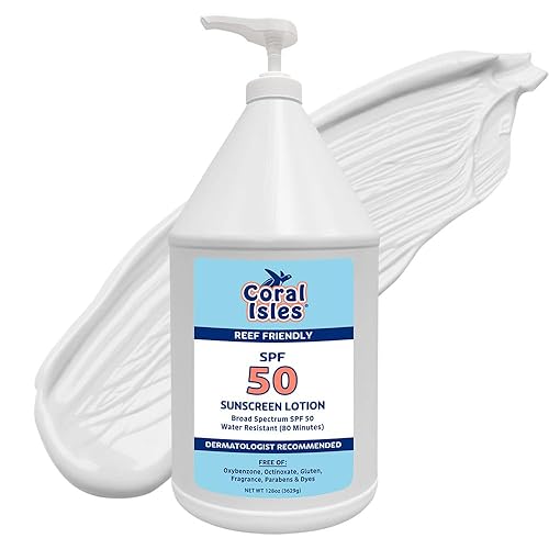 Rocky Mountain Sunscreen Loción SPF 50  Apto para arrecifes (sin octinoxato y oxibenzona) resistente al agua  Protección UVAUVB de amplio espectro