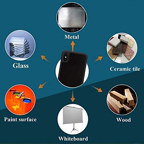 Case That Sticks To Anything Zero Gravity Phone Case For Iphone 11 Sticky Pluto Nano Suction Adhesive Black Antigravity Case (Iphone 11) #TOP3