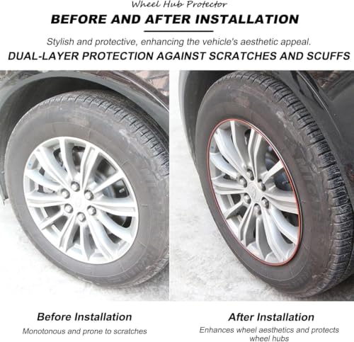 Protector de llantas para BYD Dolphin 2025 de caucho TPE 8