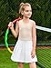 Haloumoning Girls Tank Tops Kids Athletic Ribbed Knit Sleeveless Crop Tops Basic Camisole 5-14 Years Beige
