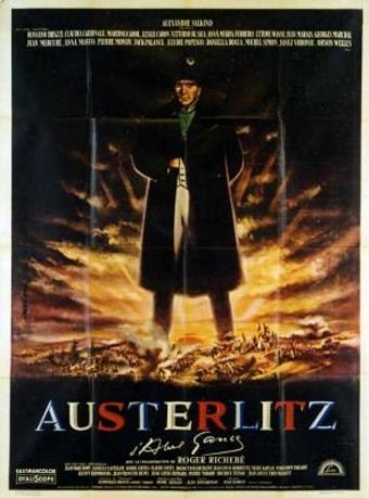 Affiche cinéma originale Austerlitz (1960) par Orson Welles - Grand format 116x158 cm