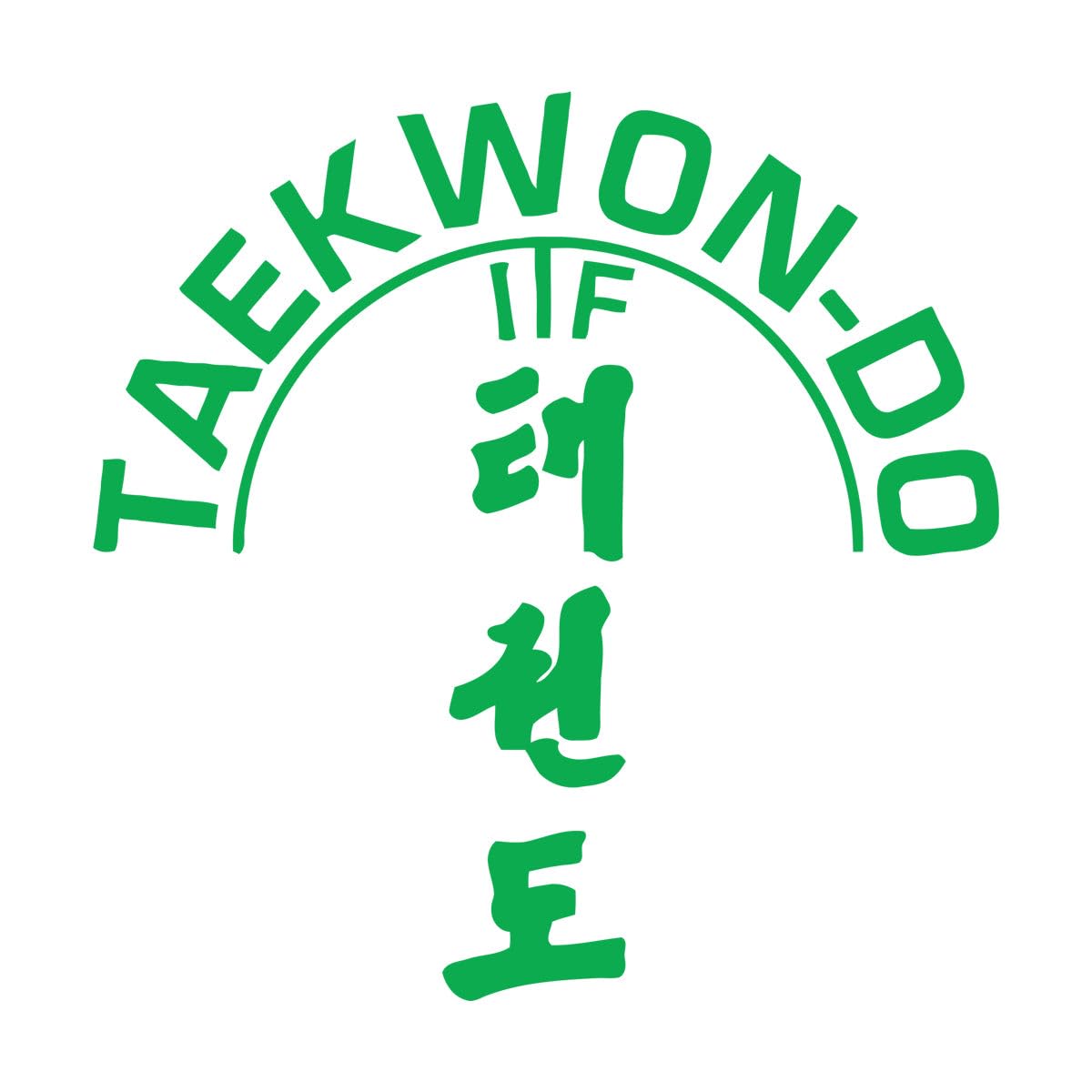 Taekwon-do Wall Decals Karate Sports Vinyl Wall Sticker Fighting Sports Wall Poster Removable Taekwondo Wallpaper Decor Extra Large - 75x79cm