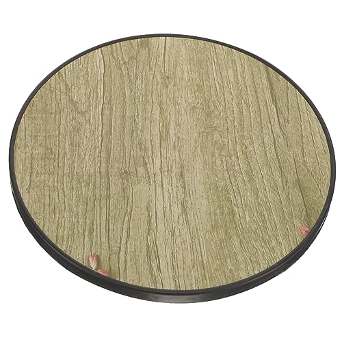 FOMIYES Wooden Seat Replacement for Bar Stool Round Stool Seat Easy Install for Home Office