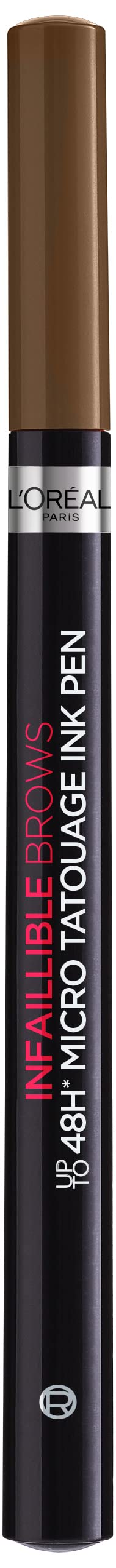 L’Oréal Paris Unbelievabrow Feutre à Sourcils Micro Tatouage – Brunette (105) 6,4 g