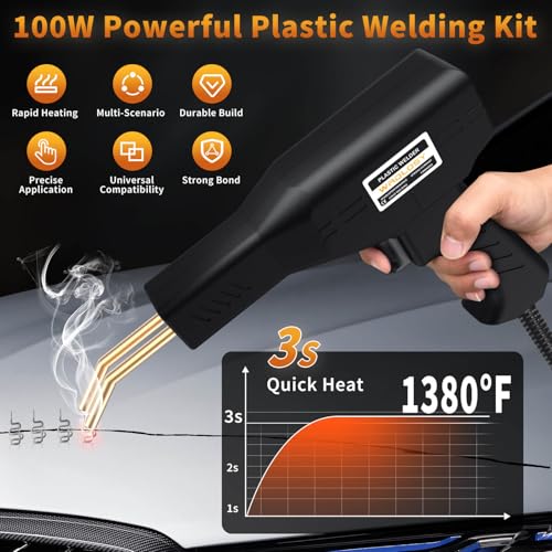 Wrdlosy 1200PCS Staple Welder Kit