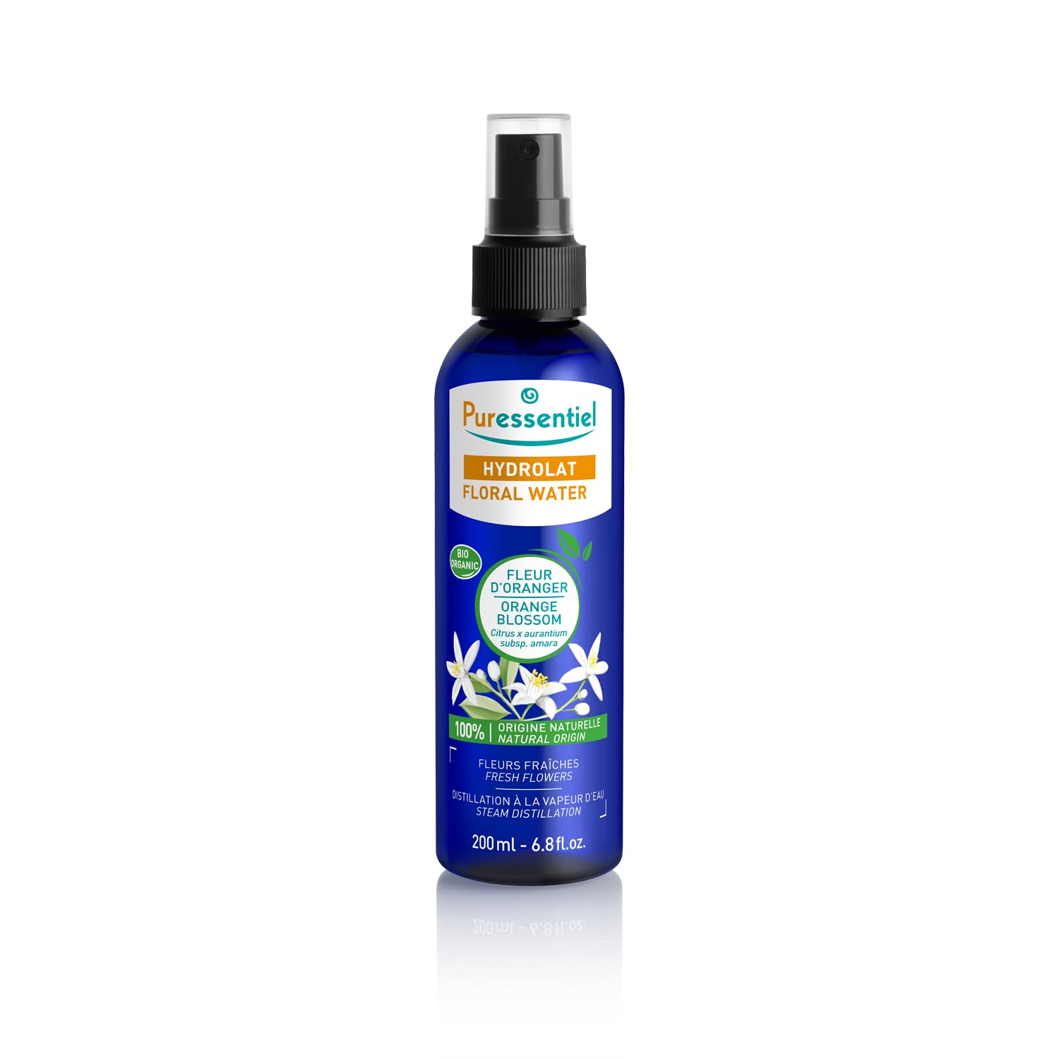 Puressentiel - Hydrolat de Bleuet Bio - 100 pour cent d'Origine Naturelle - Idéal pour peaux délicates - 200 ml