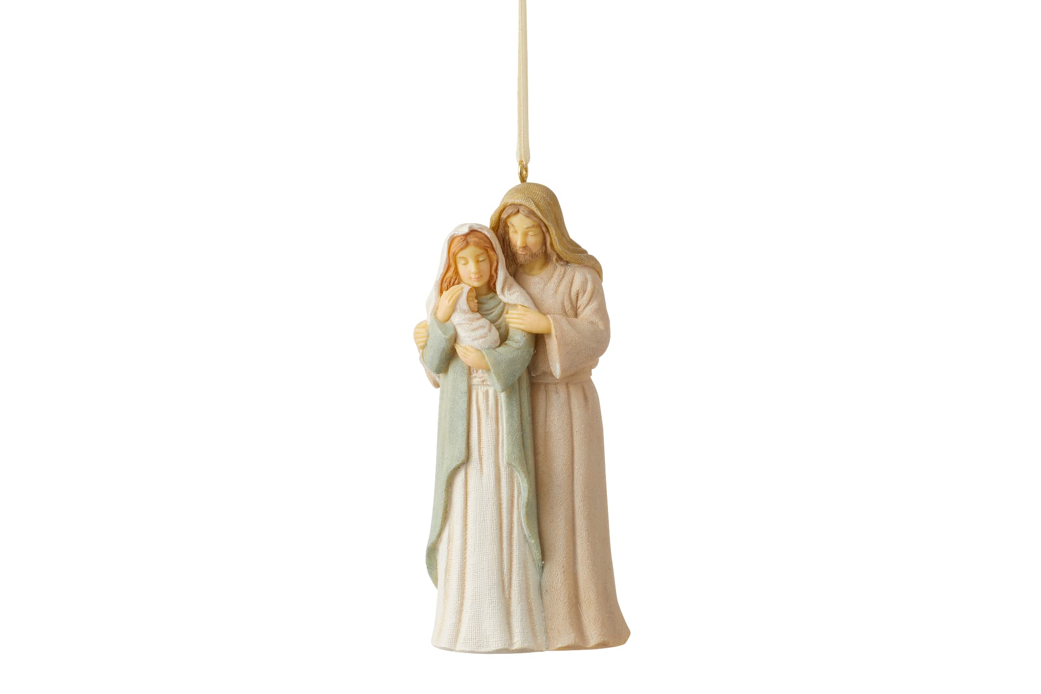 Holy Family Embrace Enesco suspension chef-d'œuvre de 10 cm