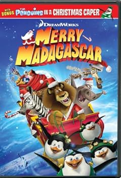 DVD Merry Madagascar Book