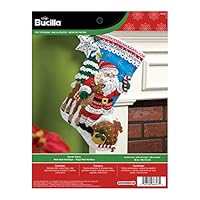 Algopix Similar Product 20 - Bucilla Nordic Santa Felt Applique
