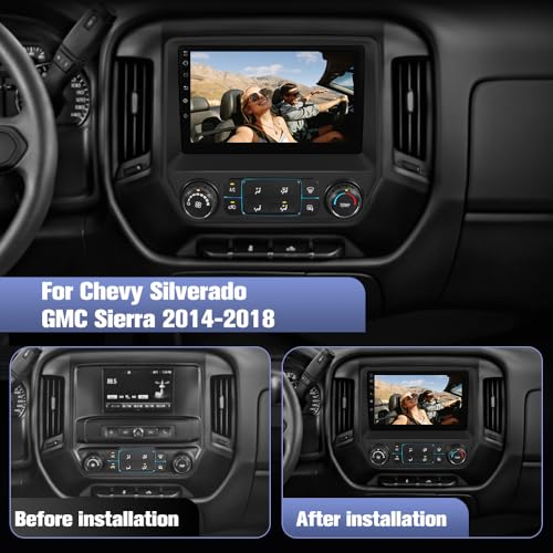 Radio Estéreo Android 13 para Camioneta Chevy Silverado/GMC Sierra miniatura 2