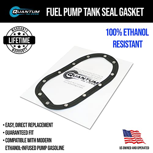 Qfs Fuel Pump Tank Seal/Gasket Replacement For Harley Davidson Dyna Low Rider Fxdl/Street Bob Fxdb/Switchback Fld/Wide Glide Fxdwg, Screamin Eagle Dyna Fxdse2, 2004-2017, Oem 75248-04 #TOP6