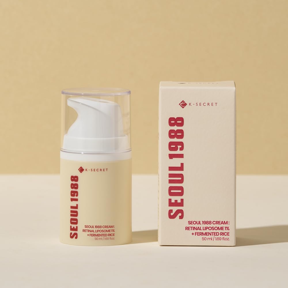 K-SECRET SEOUL 1988 Cream : Retinal Liposome 1% + Fermented Rice