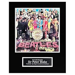 Photo dédicacée de Firma Stella Sir Peter Blake – Icône des Beatles – Authentique signé à la main avec COA | Autographe… - Les Beatles, Paul McCartney, John Lennon, RIngo Starr, George Harrison