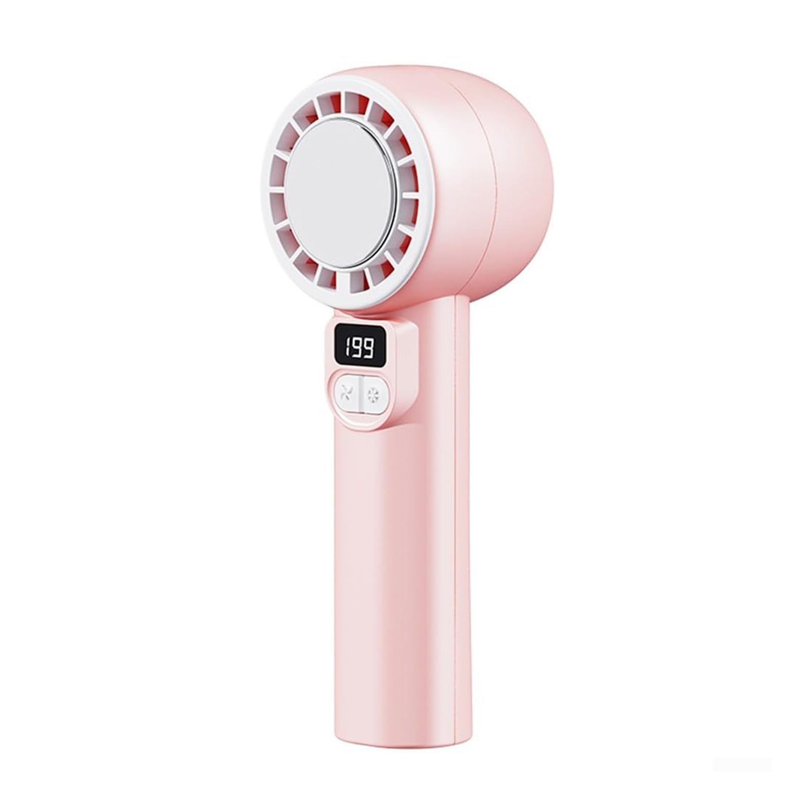 Buxuaaaa Rose Portable Handheld Fan Usb Rechargeable 199 Speeds, Quiet Cooling With Cold Compress For Travel Camping Home Quiet Handheld Fan For Use