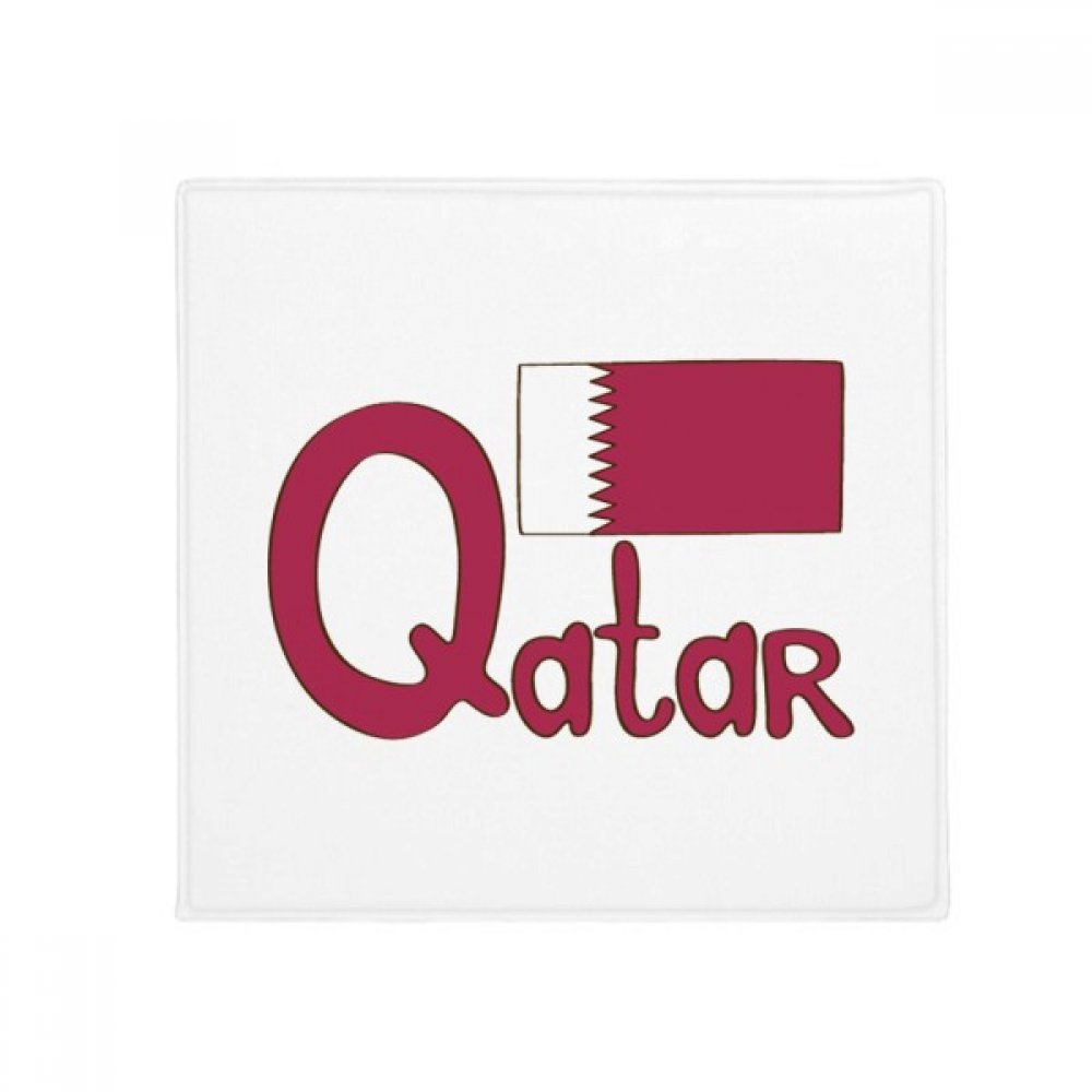 Pet mat Qatar drapeau pourpre anti-slip plancher cuisine porte 80cm par DIYthinker