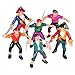 ArtCreativity Pirate Action Figures - Pack of 12 - Pirate Plastic Figures in Assorted Poses - Fun Pirates Figurines Party Favors and Prizes for Kids Ages 3-5 5-7