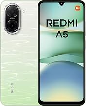 XIAOMI Redmi A5 Smartphone, 4 + 128 GB, Green, Super Clear 32 MP AI Camera, 5200 mAh Battery, Powerful Octa-Core Processor, Immersive 6.88 Inch 120 Hz Display