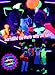 Black Lights for Glow Party! 115W Blacklight LED Strip kit. 4 UV Lights to Surround Your Neon Party. Ultraviolet Lighting for Big Rooms. Easy Set up! Glow in The Dark Party Supplies. Fiesta Luz Negra