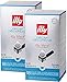 Illy Espresso entkoffeiniert, 2 x 18 ESE Pads / Espresso Pods / Cialde, 2er Pack, 250 g
