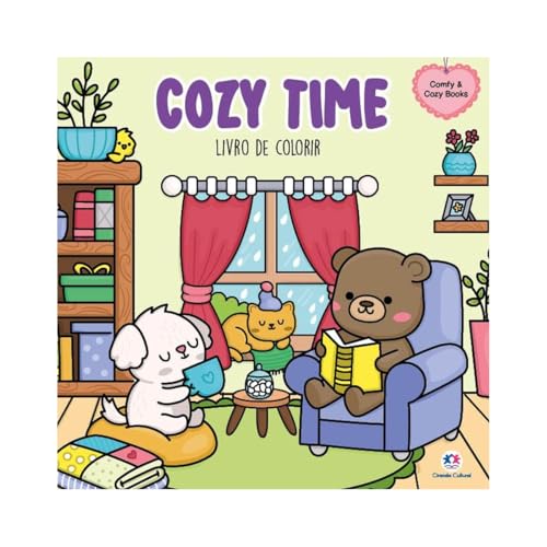 Cozy time – Livro de colorir: