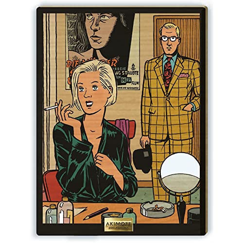 Tableau Akimoff Blake et Mortimer l'illustration de collection Blake et Miss Hagen 2022
