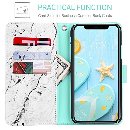 BENTOBEN Custodia in Marmo per iPhone XS, Cover in...
