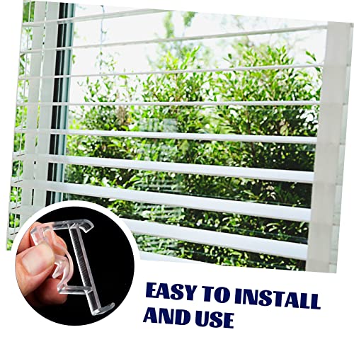 Accesorios de ventana: clips de cortina resistentes para persianas verticales 7