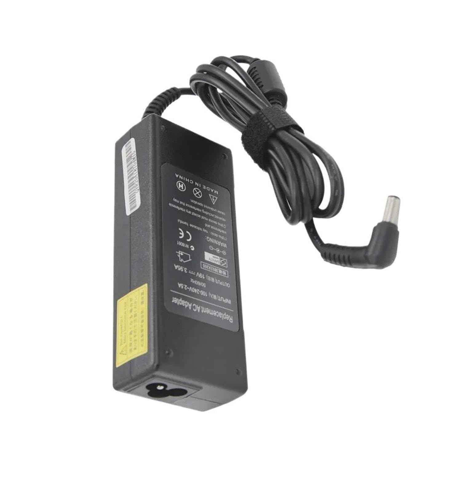 Adaptador De Cargador for Portátil De CA De 19V, 3,95A, 75W, 5,5x2,5 MM, Compatible con Toshiba, C50 C55 L300 L355 L500 S50 S55 Lap, Fuentes De Alimentación Universales(with UK Plug)