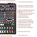 12-Channel Audio Mixer with 99 Sound Effects for PC,Portable Sound Mixing Console with Bluetooth USB Recording Input for Live Streaming,Podcasting,DJ Show (12-channel)