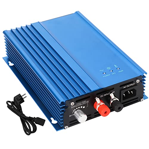 Snowtaros Onduleur Solaire raccordé au réseau 500W DC16V-28V, MPPT Pur Sinus AC230V Sortie, Grid Tie Inverter pour Panneaux solaires, décharge de Batterie 12V, 30W-250W Puissance de Sortie réglable Cover