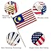 Malaysia Stick Flag, Malaysian Small Mini Hand Held Flags, Small Malaysia Flag 5x8 Inch,12 Pack, Party Decorations Supplies for Parades,World Cup,Festival Events