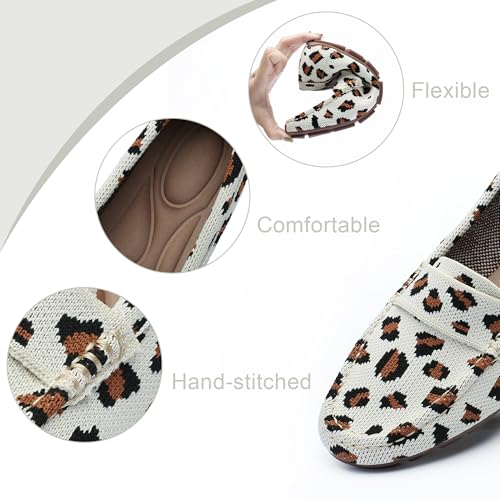 Image of feabtonbd Loafers for Women Comfortable Breathable ShoeCasual Slip On Womens Driving Flats Shoes