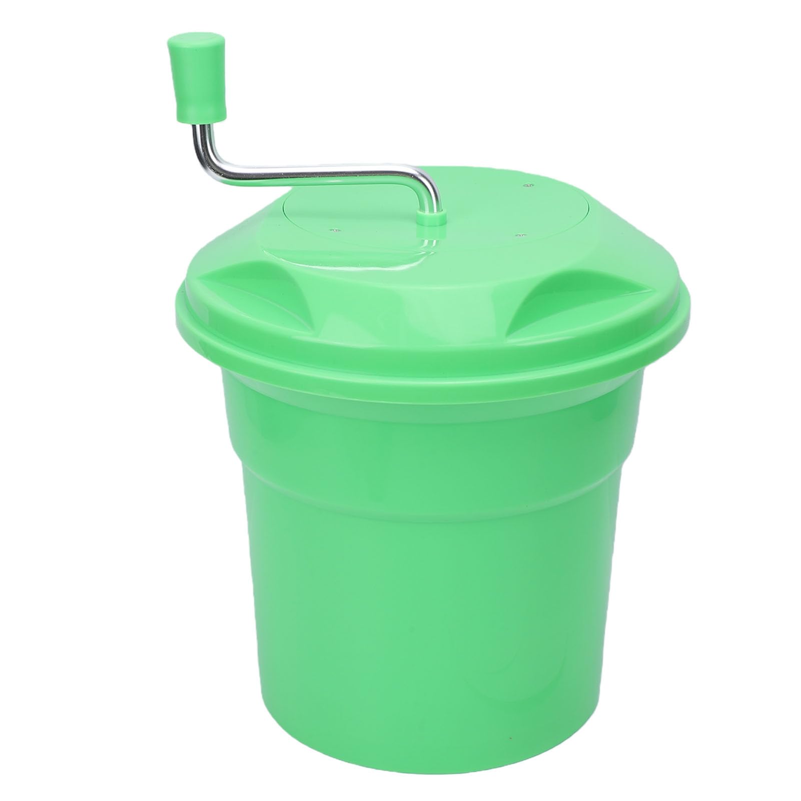 Generic Girador de Lechuga de 12 Litros de Gran Capacidad para Preparar Ensaladas de Forma Eficiente en Casa y en Restaurantes Verde