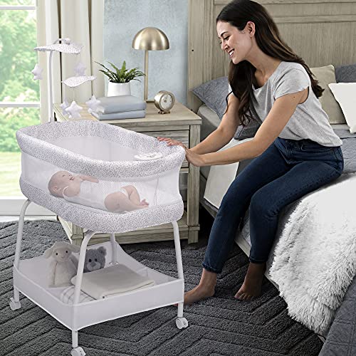 Delta Children SmartSleep Auto Glide Bassinet - Image 3