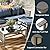 Shintenchi Outdoor Patio Furniture Sets, Wicker Patio sectional Sets 3-Piece, All Weather Wicker Rattan Patio Seating Sofas with Glass Coffee Table and Cushion (Beige)