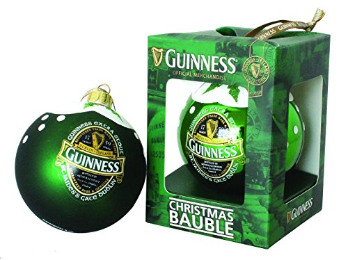 Guinness Official Ireland Collection Bauble With Extra Stout Label Design