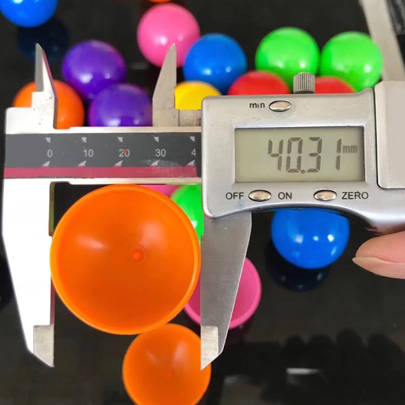 50 Palline Da Bingo In Plastica - Capsule Vuote Da 3 Cm Per Lotterie E Giochi | Colore Verde - Foto 8