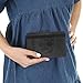 RSAquar Passport and Vaccine Card Holder Combo, Passport Holder Cover Wallet, Leather Card Case Travel Accessories with RFID Blocking for Women and Men, Y-Black