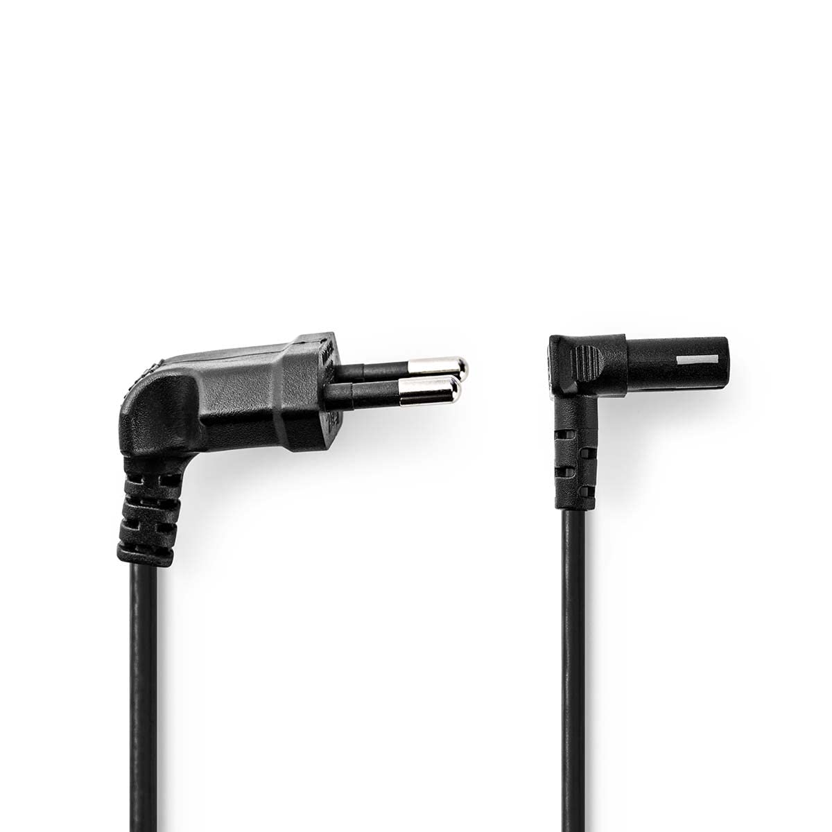 Nedis®(Designed in Neitherland) 2-Pin Universal AC Power Cable Cord 2 Pin Plug - L Shape Adapter Charger Laptop/LED TV/Camera/Printer - 2 Meter (B07B972W8R) Amazon Price History, Amazon Price Tracker